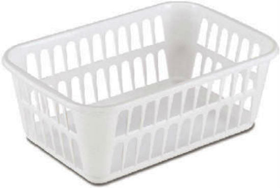 Sterilite Tall White Weave Basket