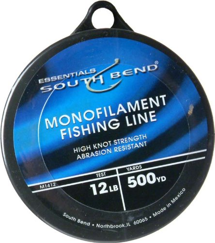 South Bend® M1412 Monofilament Fishing Line, 12 Lbs Test, Clear