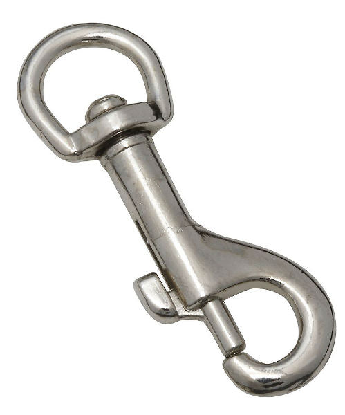 National Hardware® N222-570 Round Swivel Eye Bolt Snap, 3/8 x 2-3