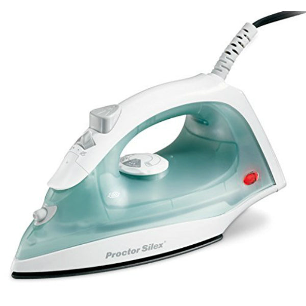  Proctor Silex Classic 1200 Watt Retro Steam Iron & Vertical  Steamer for Clothes with Durable Nonstick Soleplate and 8' Cord,  Chrome-Plated Steel (17075) : Home & Kitchen