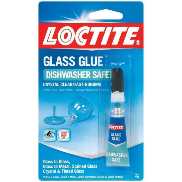 Loctite Super Glue Glass Bond 3g Tube Crystal Tinted Clear Opaque