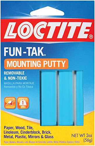 204 Pcs Adhesive Sticky Tack Putty, Removable Putty Non-Toxic Mounting Putty  Reu