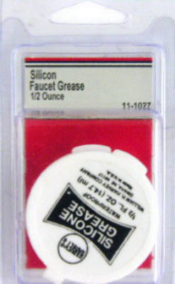 Faucet Silicone Lubricant Grease, 1/2-oz.