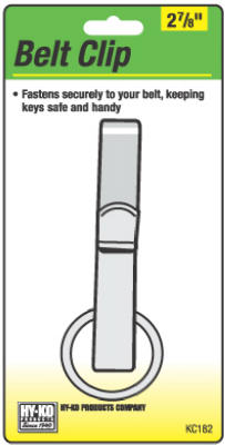 HY-KO Metal Belt Clip with Split Ring KC182 - The Home Depot