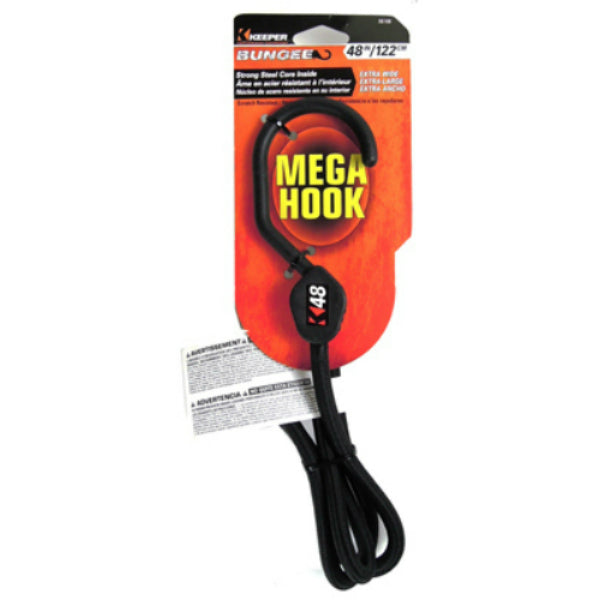  Keeper - 48” Mega Hook Bungee Cord - UV and Weather-Resistant :  Tools & Home Improvement