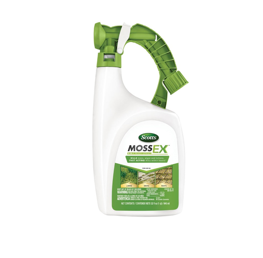 Scotts 3300210 MossEx RTS Moss Control, 32 Oz