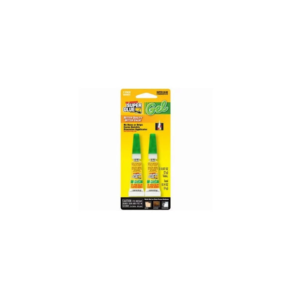 Super Glue SGGM22-12 Double Pack Super Glue Gel, 2 Grams