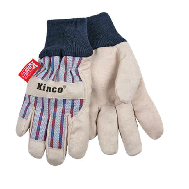 Kinco 1927KW-C Child’S Lined Ultra Suede With Knit Wrist Gloves