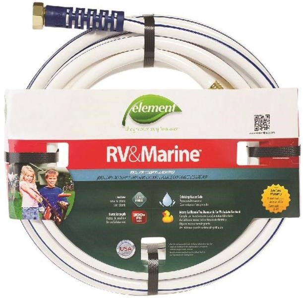 Swan MRV58025 Marine/Camper Hose 5/8"x25&#039;, White