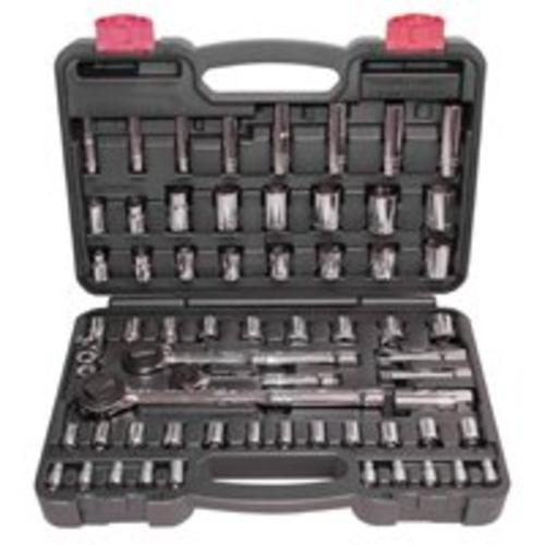 North American Tool 52341 Ratchet/Socket Set, 64 Piece