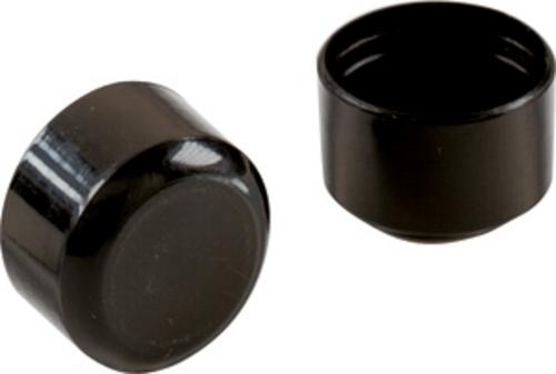 Shepherd Hardwar 9114 Plastic Leg Tips, 7/8", Black