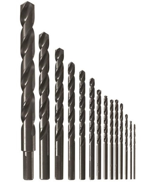 Bosch BL14 Black Oxide Metal Drill Bit Set, 14 Piece