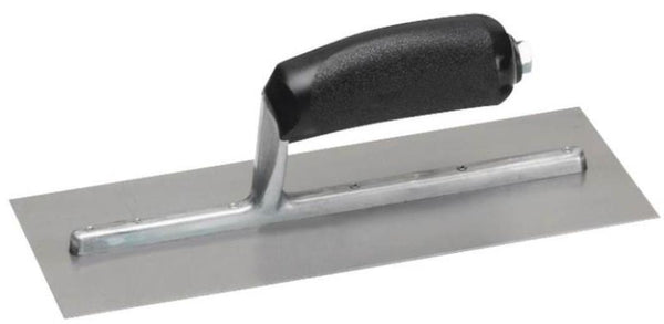 Marshalltown 18342 Finishing Trowel, 11" x 4-1/2", Curved Plastic Handle