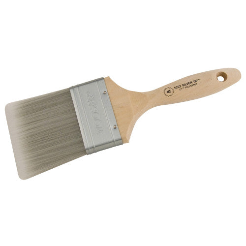 Wooster 5222-2-1/2 Silver Tip Varnish Paint Brush, 2-1/2", Birch Hardwood Handle