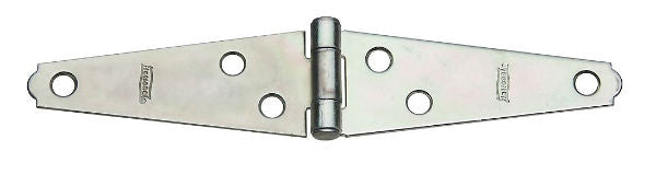 National Hardware® N127-449 Light-Duty Strap Hinge, 3", Zinc, 2-Pack