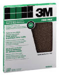 3M 99401 Aluminum Oxide Sandpaper, 9" x 11", 220 Grit, 25-Count