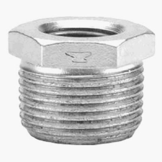 Anvil® 8700131009 Hex Bushing, 1-1/4" x 1", Galvanized