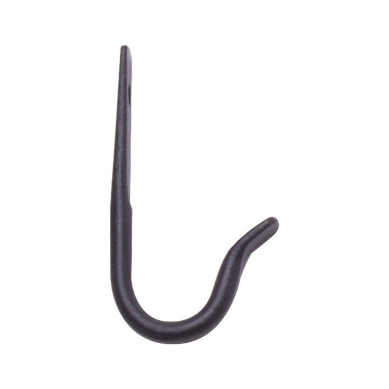 Panacea 89403 Forged Steel J-Hook with Screw, Black, 3"