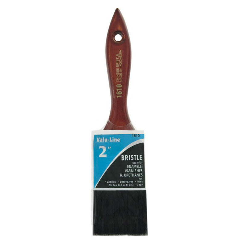 Linzer 1610-2 Black Chinese Bristle Good Quality Paint Brush, 2"