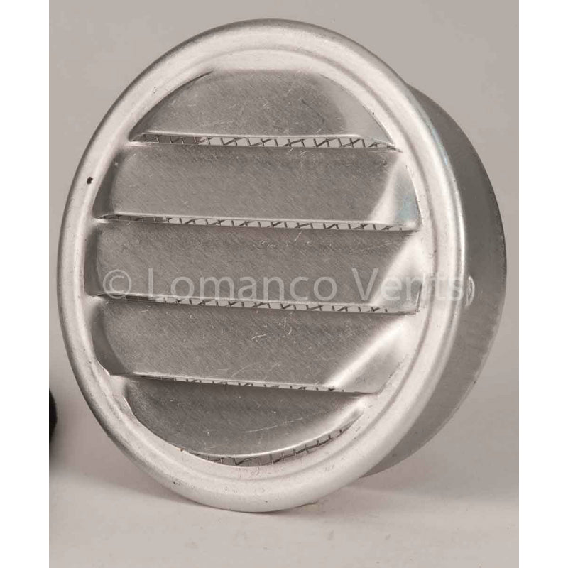 Lomanco® CV2BM CV-Series Aluminum Undereave Circle Vent, Mill, 2.25", 6-Pack