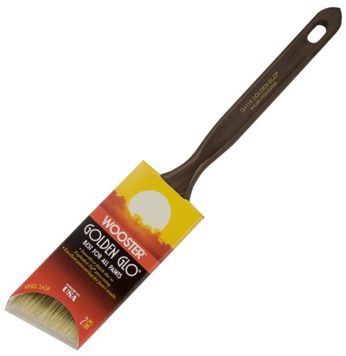 Wooster® Q4119-2 Golden Glo® Angle Sash Paint Brush, 2"