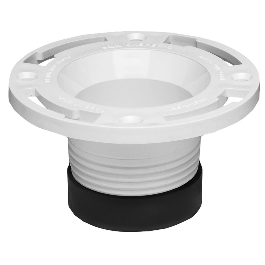 Oatey® 43651 Twist-N-Set PVC Replacement Closet Flange, 4"