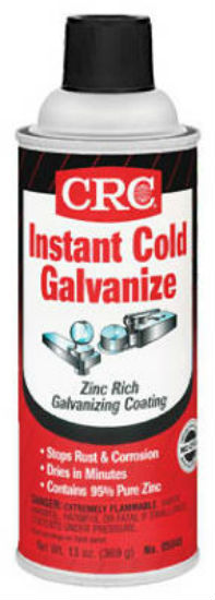 CRC® 05048 Zinc-IT® Instant Cold Galvanize, Matte Gray Finish, 13 Oz