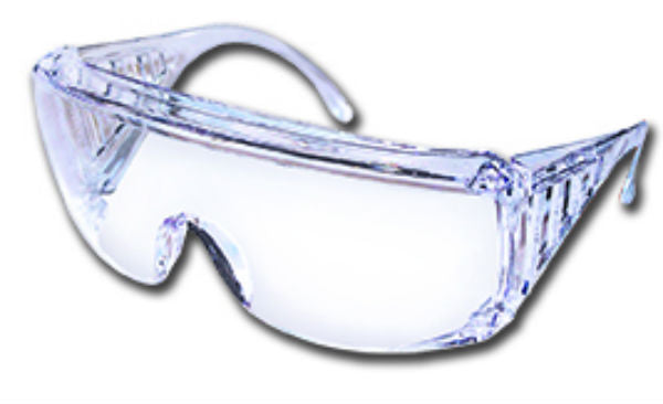 MSA Safety Works® 817691 OvrG™ Economical Safety Glasses, Clear