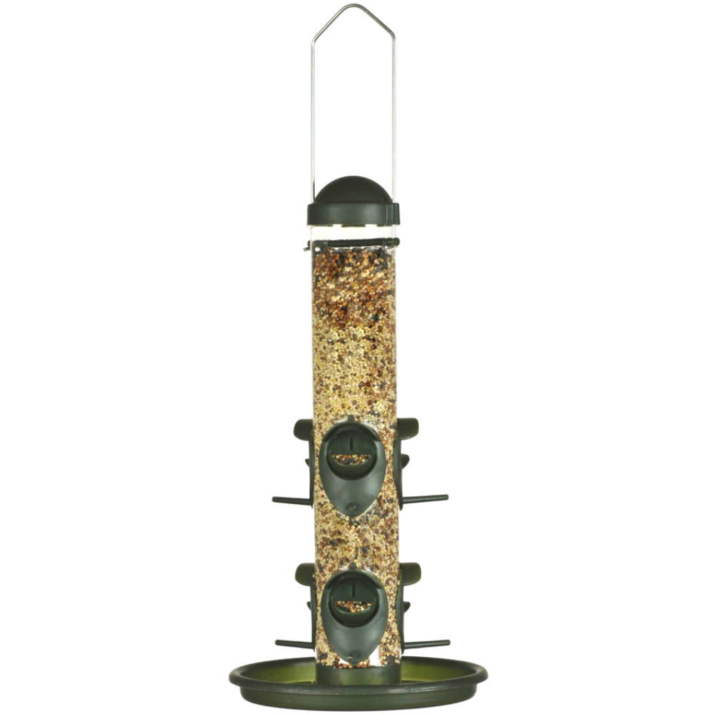 Perky-Pet® 311 Safari Tube Bird Feeder, 1.5 Lbs Capacity