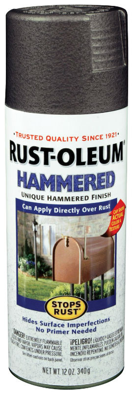 Rust-Oleum Hammered Hammered Dark Bronze Spray Paint 12 oz