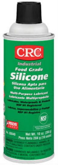 CRC® 03040 Industrial Food Grade Silicone Lubricant, 10 Oz