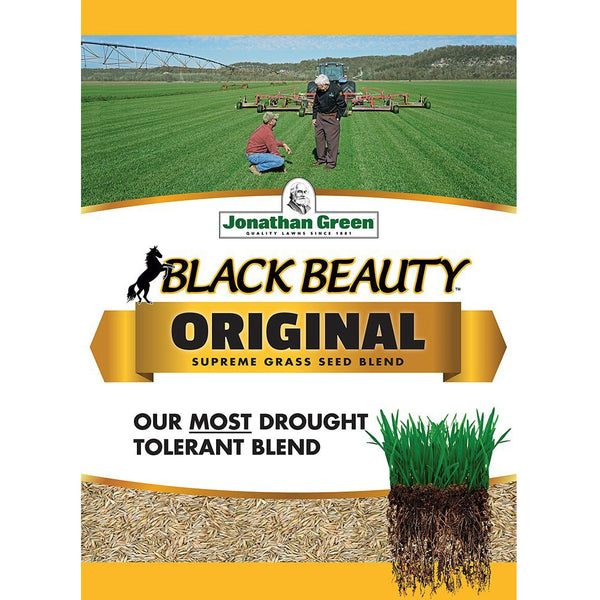 Jonathan Green 10318 Black Beauty Original Grass Seed Blend, 1500 Sqft, 5 Lb