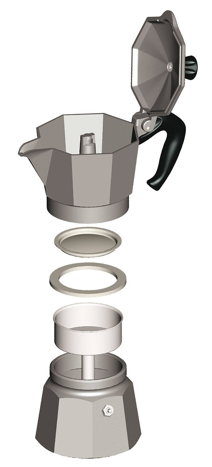  Bialetti 6-Cup Moka Express: Teakettles: Home & Kitchen