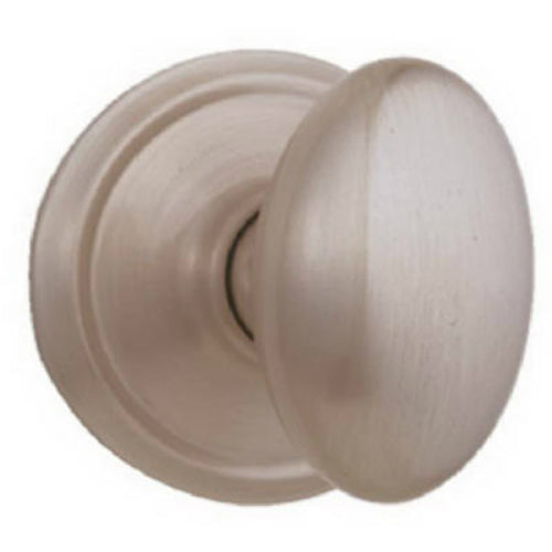 Schlage F170VSIE619 Siena Single Dummy Knob, Satin Nickel