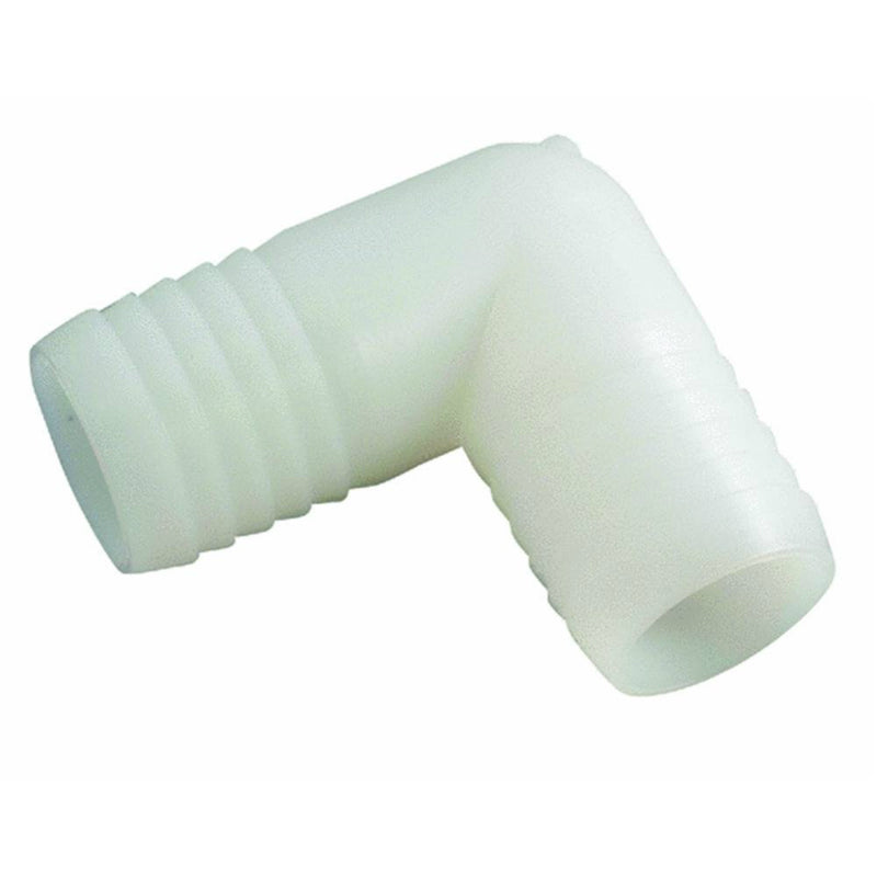 Anderson Metals 53765-04 Nylon Hose Barb Elbow, 1/4" I.D.