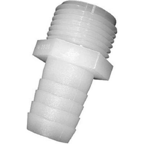 Anderson Metals 53748-0812 Nylon Barb Adapter, 1/2" x 3/4" MGH