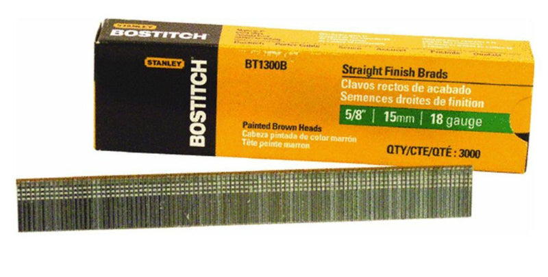 Bostitch® BT1314B Galvanized Brad Nails, 1-3/16", 18 Gauge, 3000-Count