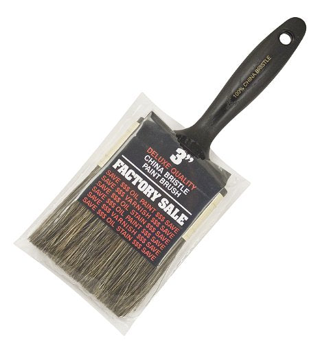 Wooster® Z1101-3 Factory Sale Gray Bristle Paint Brush, 3"