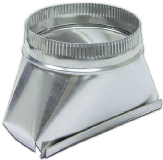 Lambro 122IND Round Aluminum Transition Fitting, 6"