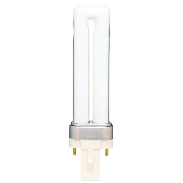 Westinghouse 37373 Twin Tube CFL Light Bulb, 7W, G23 Base, Warm White