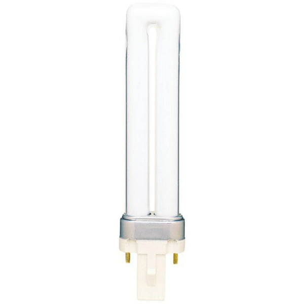 Westinghouse 37374 Twin Tube CFL Light Fluorescent Bulb, 9W, Warm White