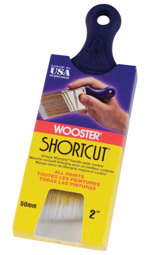 Wooster® Q3211-2 Shortcut® Nylon/Polyester Paintbrush, 2"