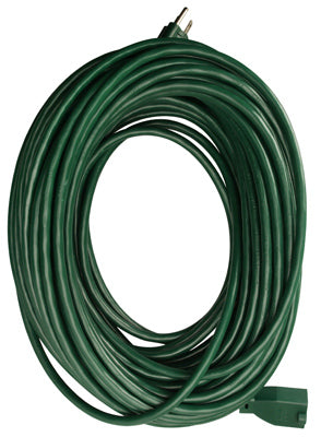 Master Electrician 02353-05ME Round Vinyl Extension Cord 80', 16/3 SJTW, Green