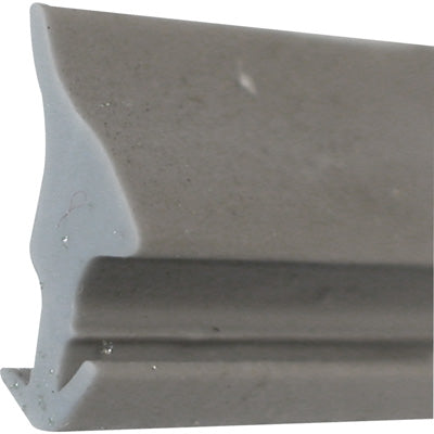 Slide-Co P-7786 Glass Glazing Spline, .160 W x .445 H, Gray