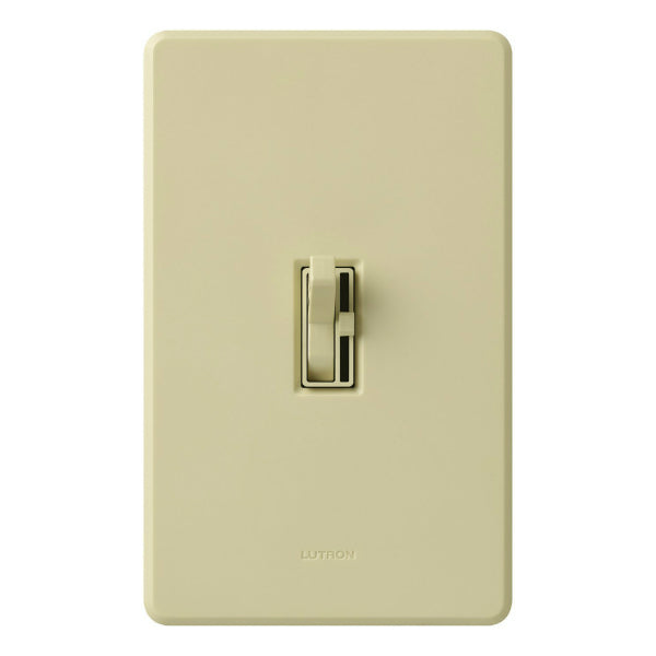 Lutron® TG-600PH-IV Toggler® Preset Slide Incandescent Dimmer, 600W, Ivory