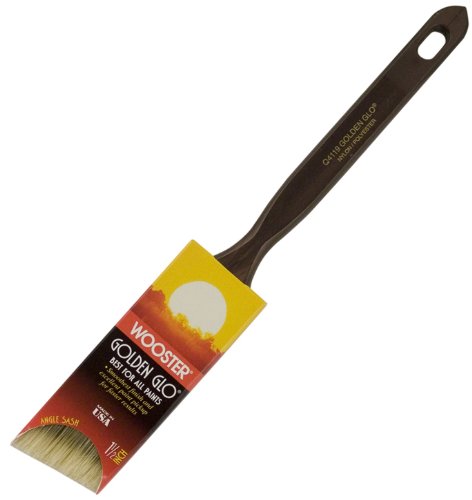 Wooster® Q4119-1-1/2 Golden Glo® Angle Sash Paint Brush, 1-1/2"