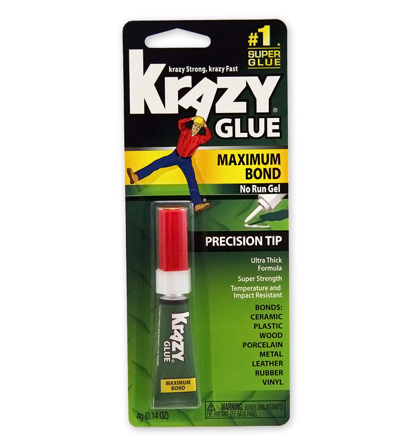 Krazy Glue KG48448MR Maximum Bond Glue Gel, 4-Gram