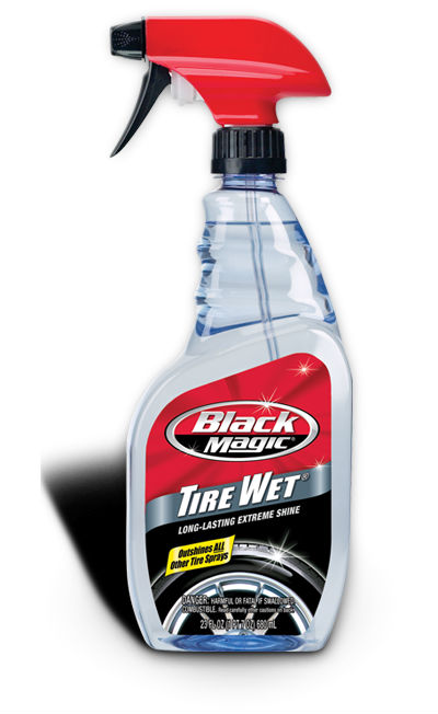 Black Magic Tire Wet