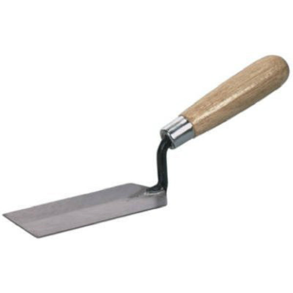 Marshalltown® 97 Margin Trowel with Wooden Handle, 5" x 2"