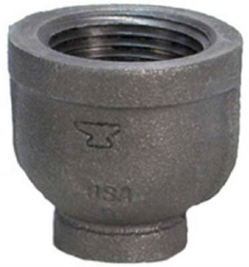 Anvil® 8700134300 Reducing Coupling, 1" x 3/4", Black